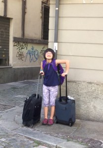 Waiting for the taxi